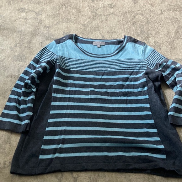 Laura petites grey and blue sweaters - Picture 1 of 4
